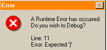 error